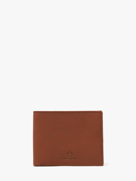 Portefeuille Cuir Serge blanco Marron austin AST21115