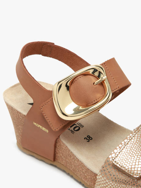 Sandals Leandre In Leather Mephisto women P5146895 other view 2