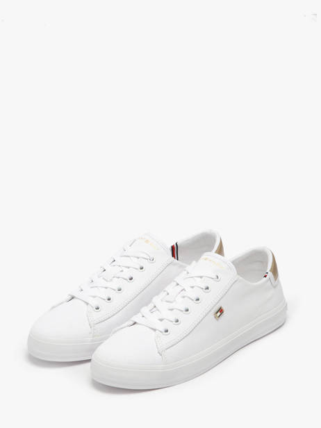 Sneakers Tommy hilfiger White women 8647YBS other view 2