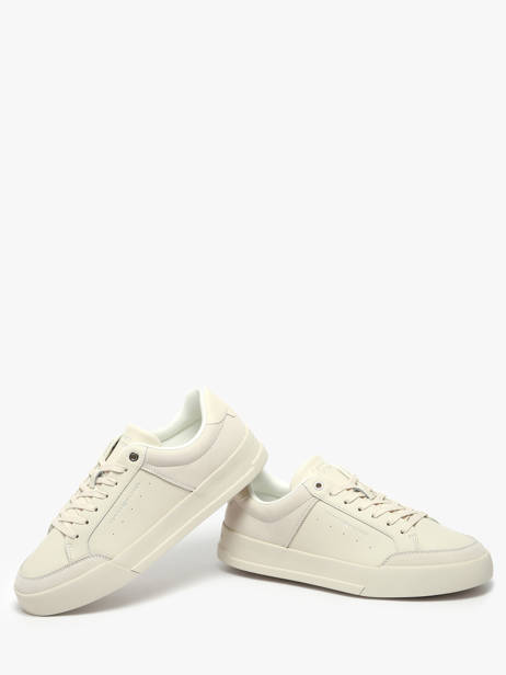 Sneakers En Cuir Tommy hilfiger Beige men 5410AF3 vue secondaire 2