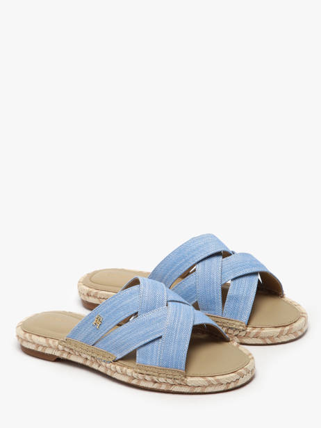 Slippers Tommy hilfiger Blue women 8501C30 other view 1