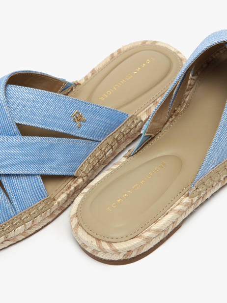 Slippers Tommy hilfiger Blue women 8501C30 other view 2
