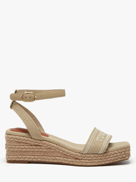 Sandals Tommy hilfiger Beige women 8805ACC