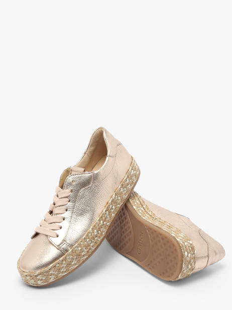 Sandals In Leather Gabor Gold women 62 other view 3