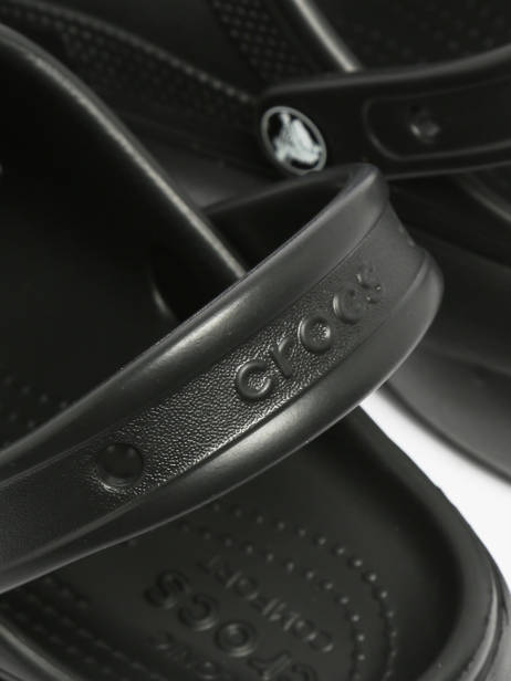 Slippers Classic Platform Clog Crocs Black women 206750 other view 2