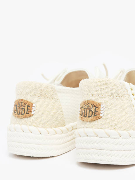 Moccasins Wendy Hey dude Beige women 43681 other view 3