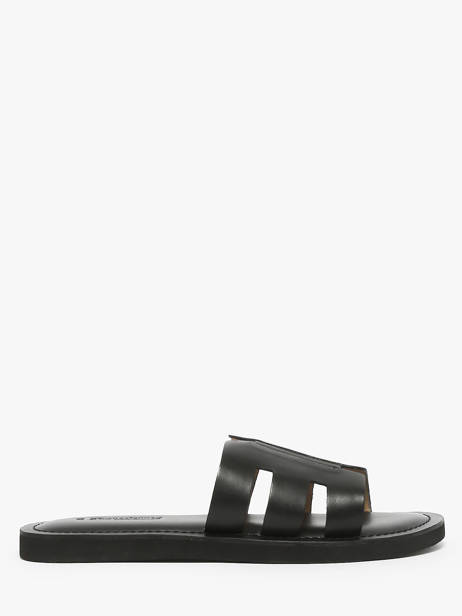 Mules Emia En Cuir Les tropeziennes Noir men EMIA