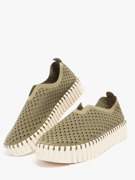Mocassins Ilse jacobsen Vert women TULI3373 vue secondaire 2