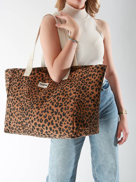 Shoulder Bag Leopard Hindbag Brown leopard LE other view 1