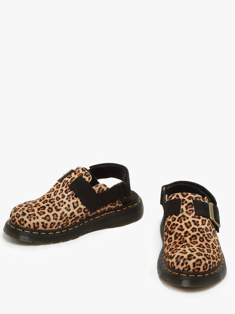 Mules Jorge Iii En Cuir Dr martens Marron women 41088200 vue secondaire 3