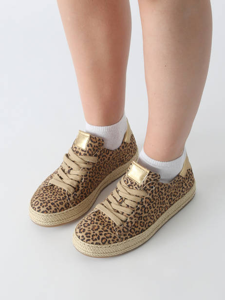 Sneakers En Cuir Gabor Or women 32 vue secondaire 1
