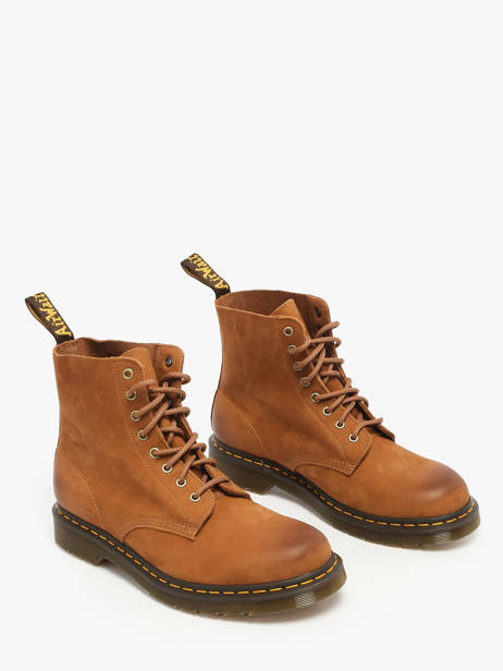 Bottines 1460 Pascal En Cuir Dr martens Marron men 40967200 vue secondaire 1