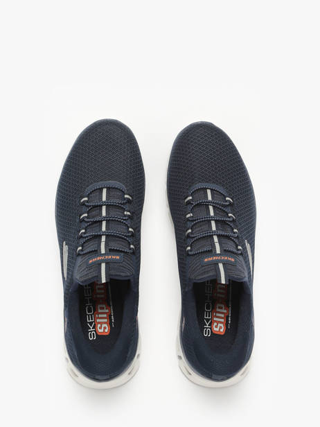 Sneakers Glide-step Noxus Skechers Bleu men 233010 vue secondaire 4
