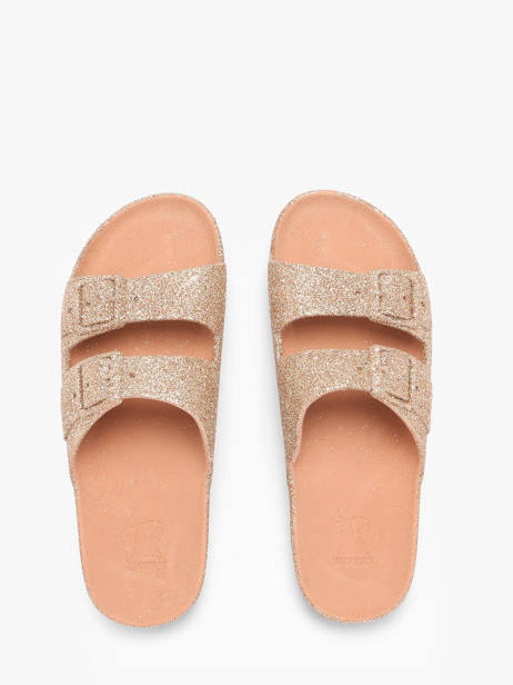 Flip Flops Transoco Cacatoes Beige women TRANCOSO other view 3