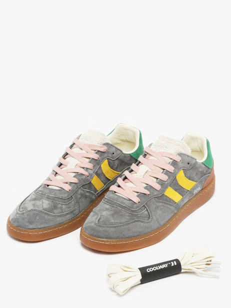 Sneakers En Cuir Coolway Gris men 86035950 vue secondaire 2