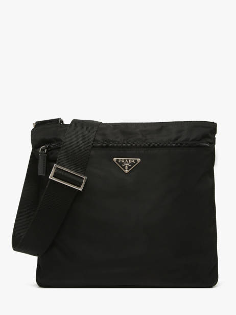 Sac Bandoulière D'occasion Re-nylon Prada Noir second life 892976