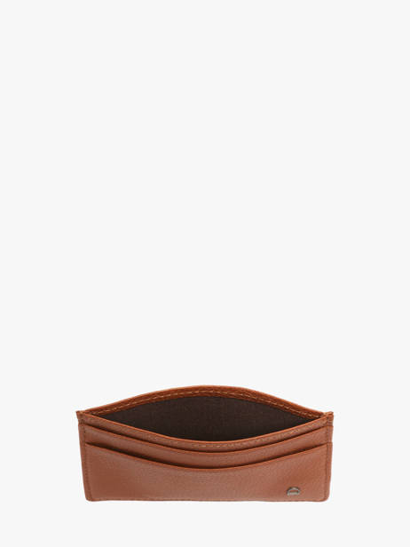 Porte-cartes Madras Cuir Etrier Marron madras EMAD053 vue secondaire 1