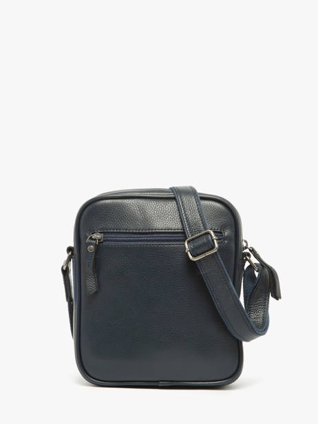 Sac Bandoulière Flandres Cuir Etrier Bleu flandres EFLA729M vue secondaire 4