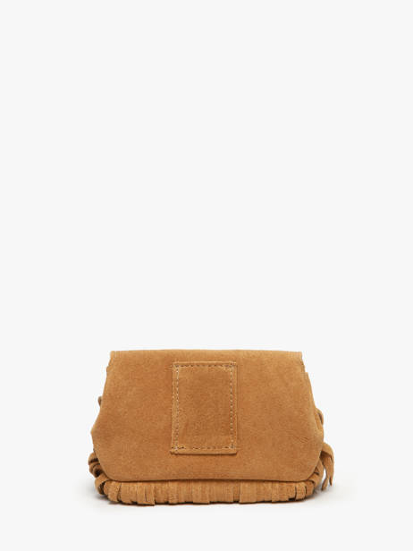 Porte-monnaie M Le Gustave Folk Cuir Paul marius Marron folk GUSTMFOL vue secondaire 2