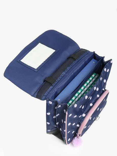 Cartable 2 Compartiments Tann's Bleu les fantaisies f 38325 vue secondaire 3