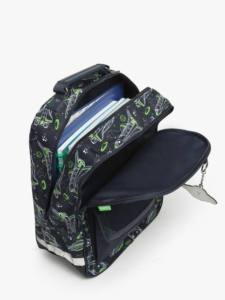 Sac à Dos 2 Compartiments Tann's Bleu les fantaisies g 74142 vue secondaire 3