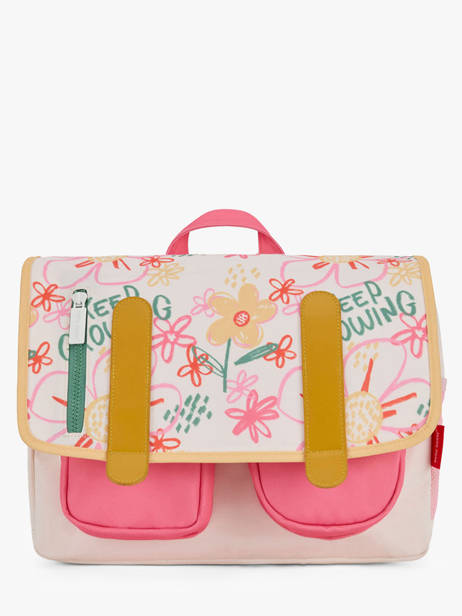 Cartable 1 Compartiment Hello hossy Beige cool kids 7