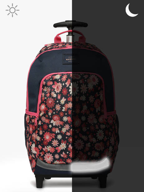 Sac A Dos à Roulettes 2 Compartiments Rip curl Multicolore mixed 4BWBA vue secondaire 5