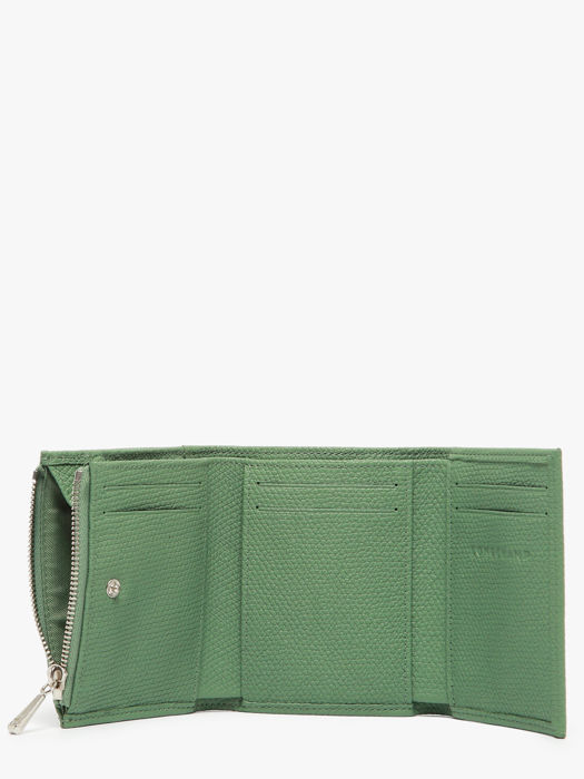 Longchamp Le roseau Wallet Green