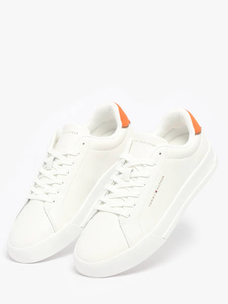 Sneakers En Cuir Tommy hilfiger Blanc men 53670K6 vue secondaire 2