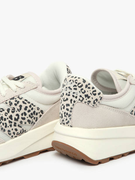 Sneakers 370 En Cuir New balance Gris boy U370LP vue secondaire 3