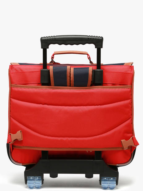 Cartable à Roulettes 2 Compartiments Tann's Rouge les fantaisies g 43124 vue secondaire 5