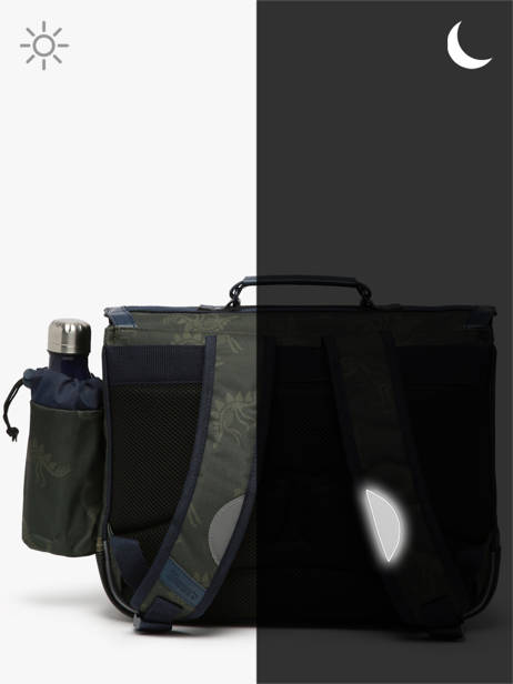 Cartable 2 Compartiments Tann's Vert les fantaisies g 33277 vue secondaire 5