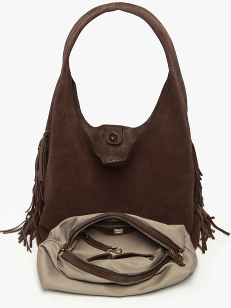 Sac Porté épaule L Country Cuir Etrier Marron country ECOU154L vue secondaire 4