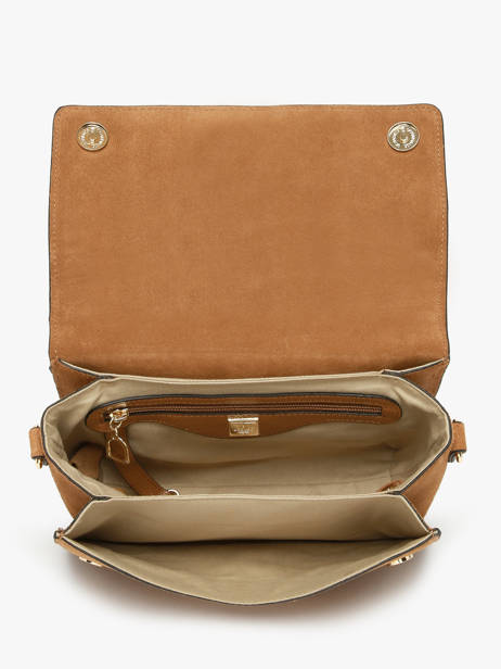 Sac Bandoulière M Altesse Suede Etrier Marron altesse suede EASU048M vue secondaire 3