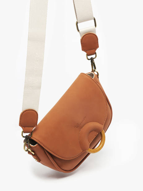 Sac Bandoulière S Crocus Woomen Marron crocus WCRO03 vue secondaire 2
