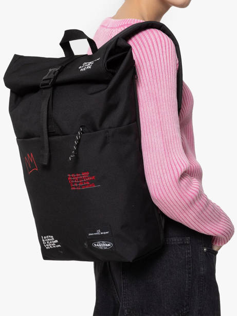 Sac à Dos Eastpak Noir eastpak x basquiat A5BGFBAS vue secondaire 1