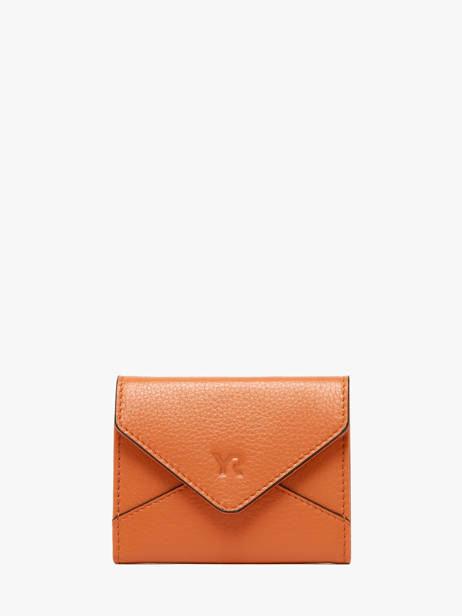 Porte-monnaie Cuir Yves renard Orange enveloppe 29250