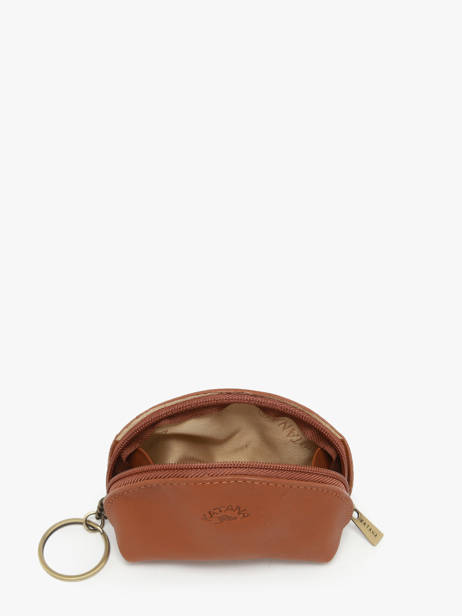 Porte-monnaie Cuir Katana Marron marina 753007 vue secondaire 1