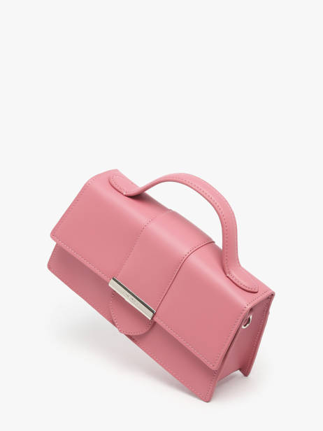 Sac Bandoulière Paris Ily Cuir Lancaster Rose paris ily 10 vue secondaire 2
