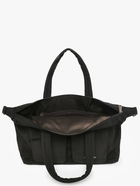 Sac à Main Basic Pocket Polyester Lancaster Noir basic pocket 93 vue secondaire 3