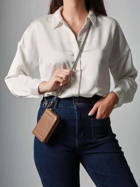 Porte-monnaie Altesse Cuir Etrier Beige altesse EALT096M vue secondaire 1