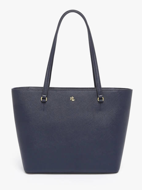 Sac Porté épaule Medium Karly Cuir Lauren ralph lauren Bleu karly 31924351