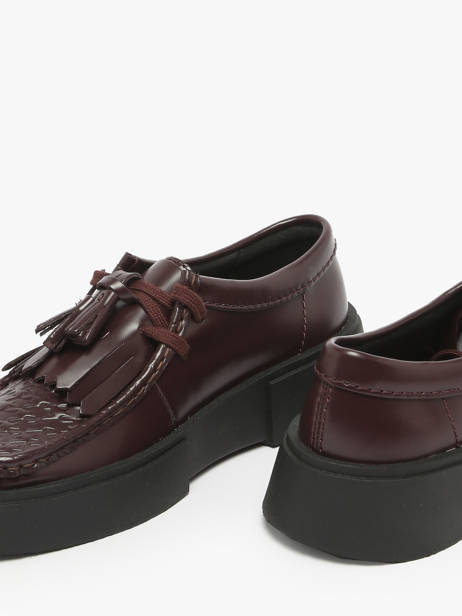 Chaussures Derbies Torview En Cuir Clarks Marron women 26184948 vue secondaire 3