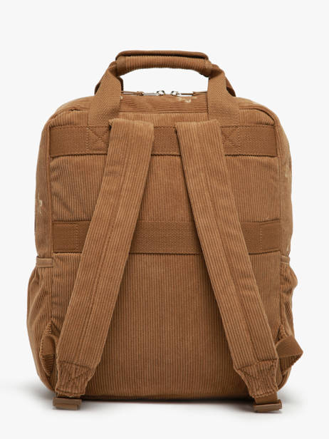 Sac à Dos 1 Compartiment Roxy Marron back to school RJBP4933 vue secondaire 4