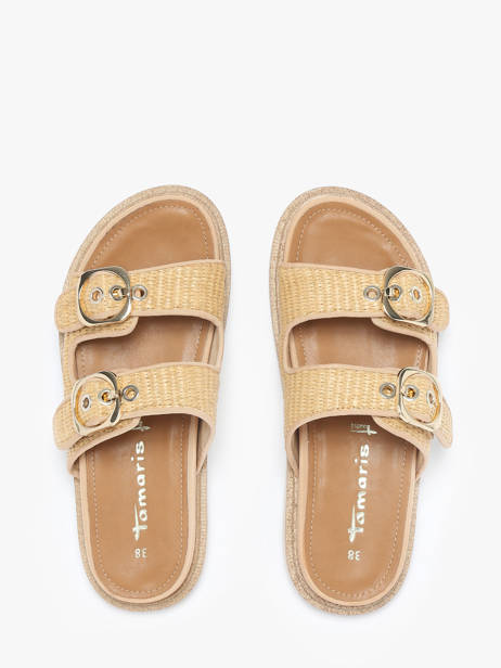 Mules Tamaris Jaune women 42 vue secondaire 3