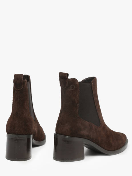 Heeled Boots In Leather Tamaris Brown women 45 other view 3