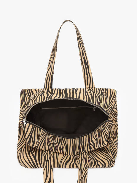 Le Sac Porté épaule A4 Célestins Coton Recyclé Rivedroite Bleu wild tribe CELESWIL vue secondaire 3