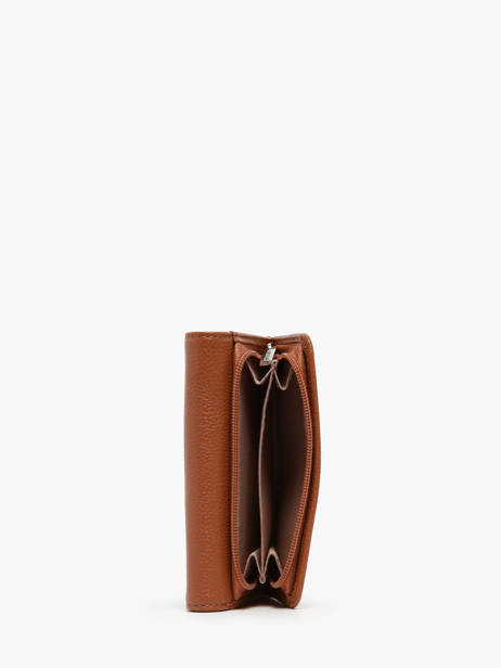 Porte-monnaie Foulonne Cuir Lancaster Marron foulonne pm 29 vue secondaire 2