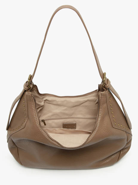 Shoulder Bag Studs Miniprix Beige studs 2342 other view 2