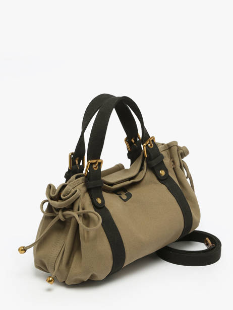 Sac Bandoulière Canvas Coton Gerard darel Vert canvas DCS67450 vue secondaire 2